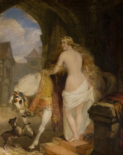 Lady Godiva, 1850 door Marshall Claxton